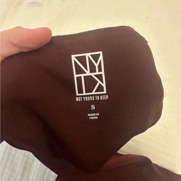 Revolve Brown High Neck Bodysuit NWOT - Picture 5 of 5